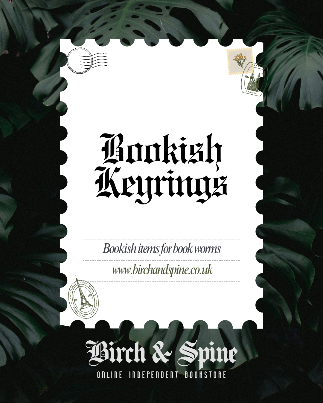 Bookish Keyrings