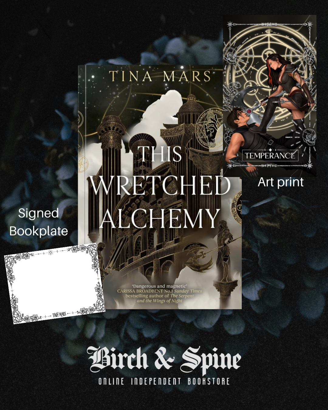 This Wretched Alchemy by Tina Mars Pre Order + art + signed bookplate