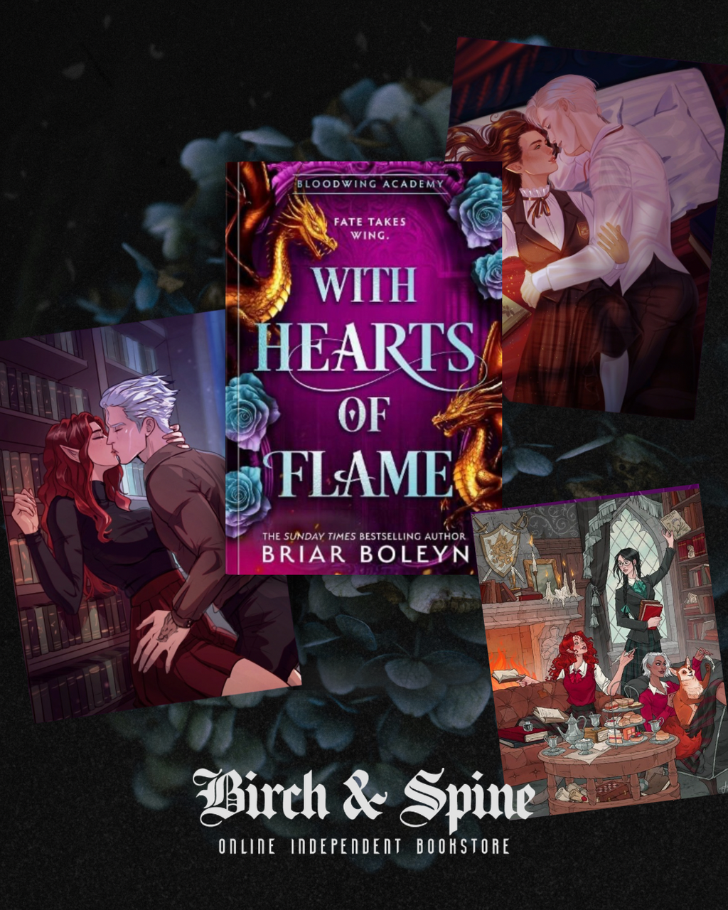 With hearts of Flame by Briar Boleyn - Pre order Exclusive