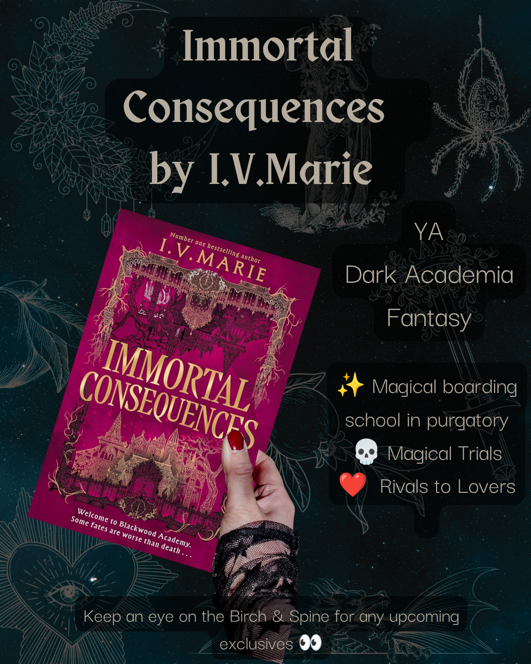 Immortal Consequences by I.V. Marie