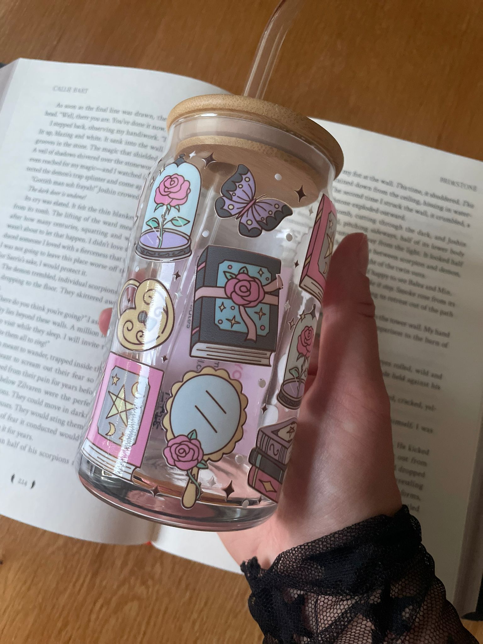 Bookish Can Cups - Dark Academia