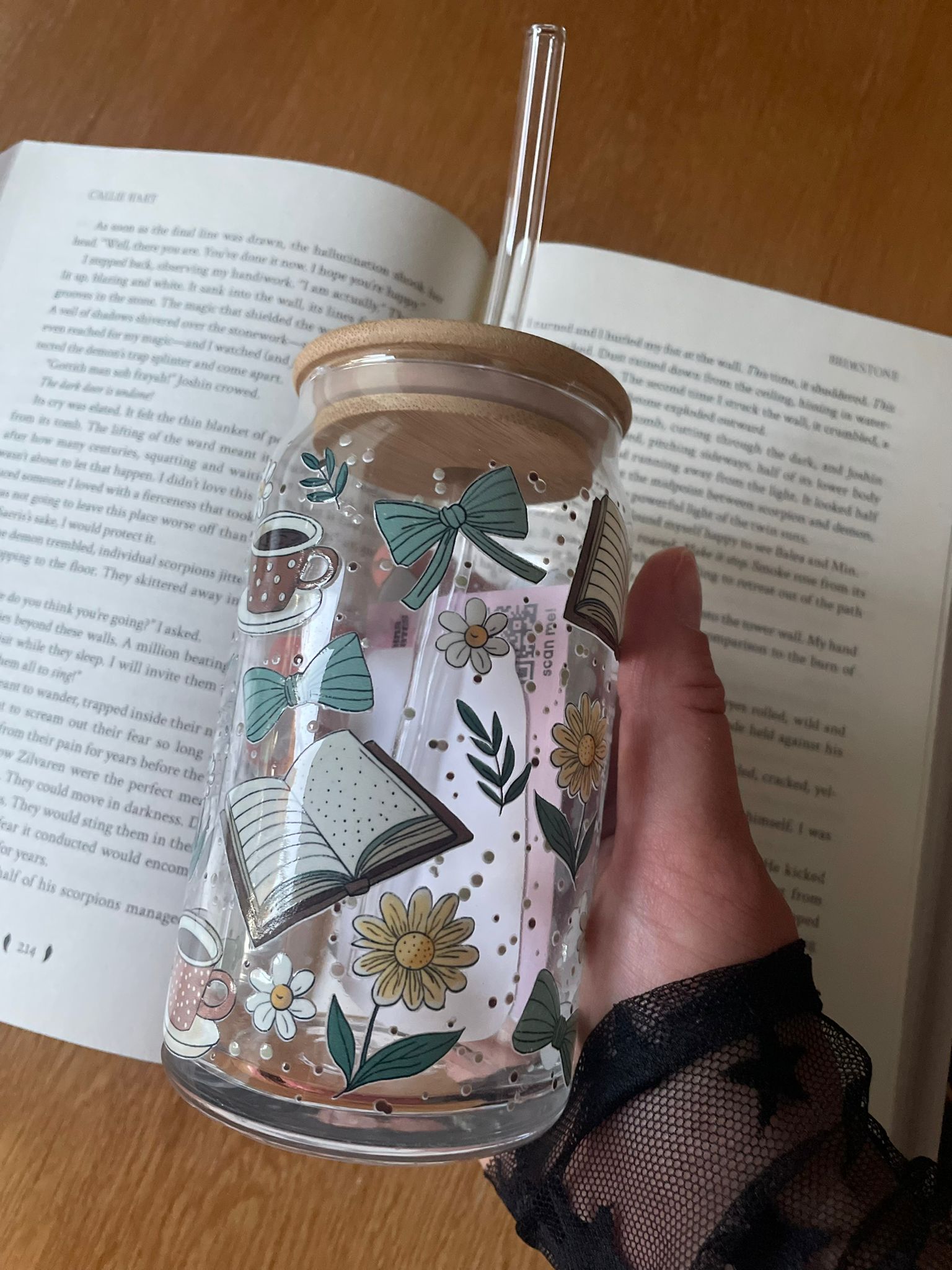 Bookish Can Cups - Boho Bookish