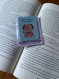 Magnetic Bookmark - Heres where you pawsed dog