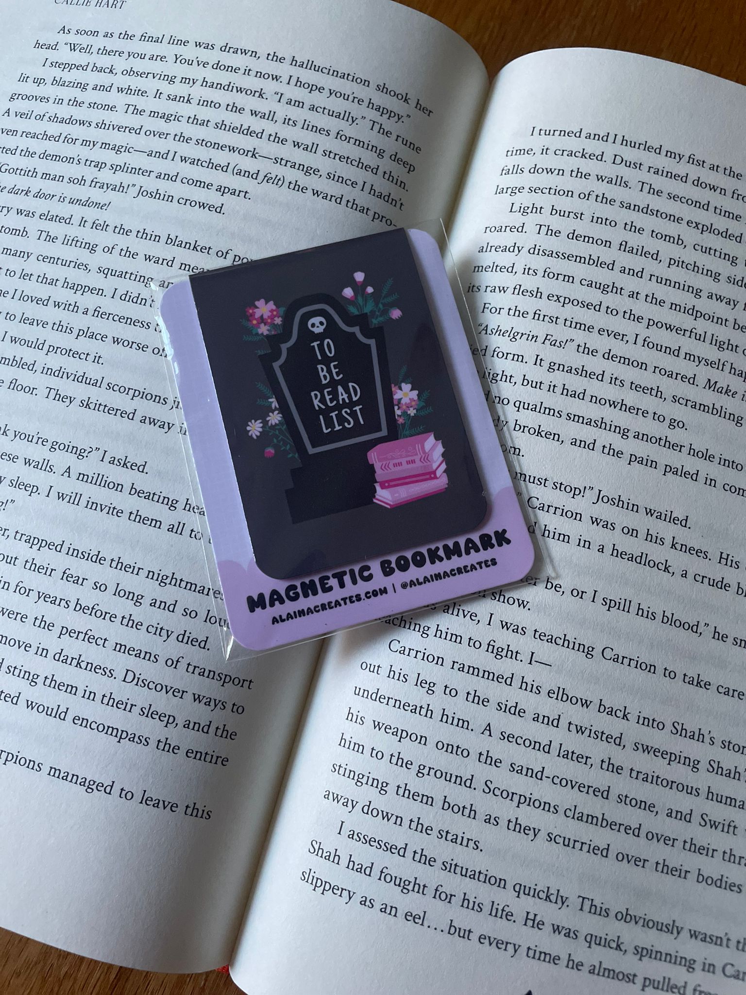 Magnetic Bookmark - TBR List