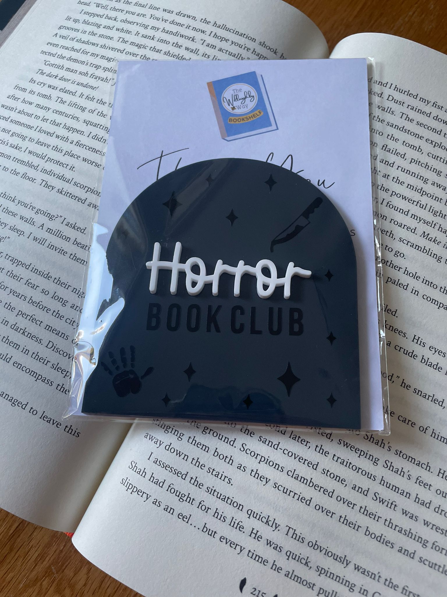 Horror Book Club Arch