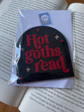 Hot Goths Read Arch - Black and Red