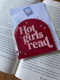 Hot Girls Read Arch - Dark Pink