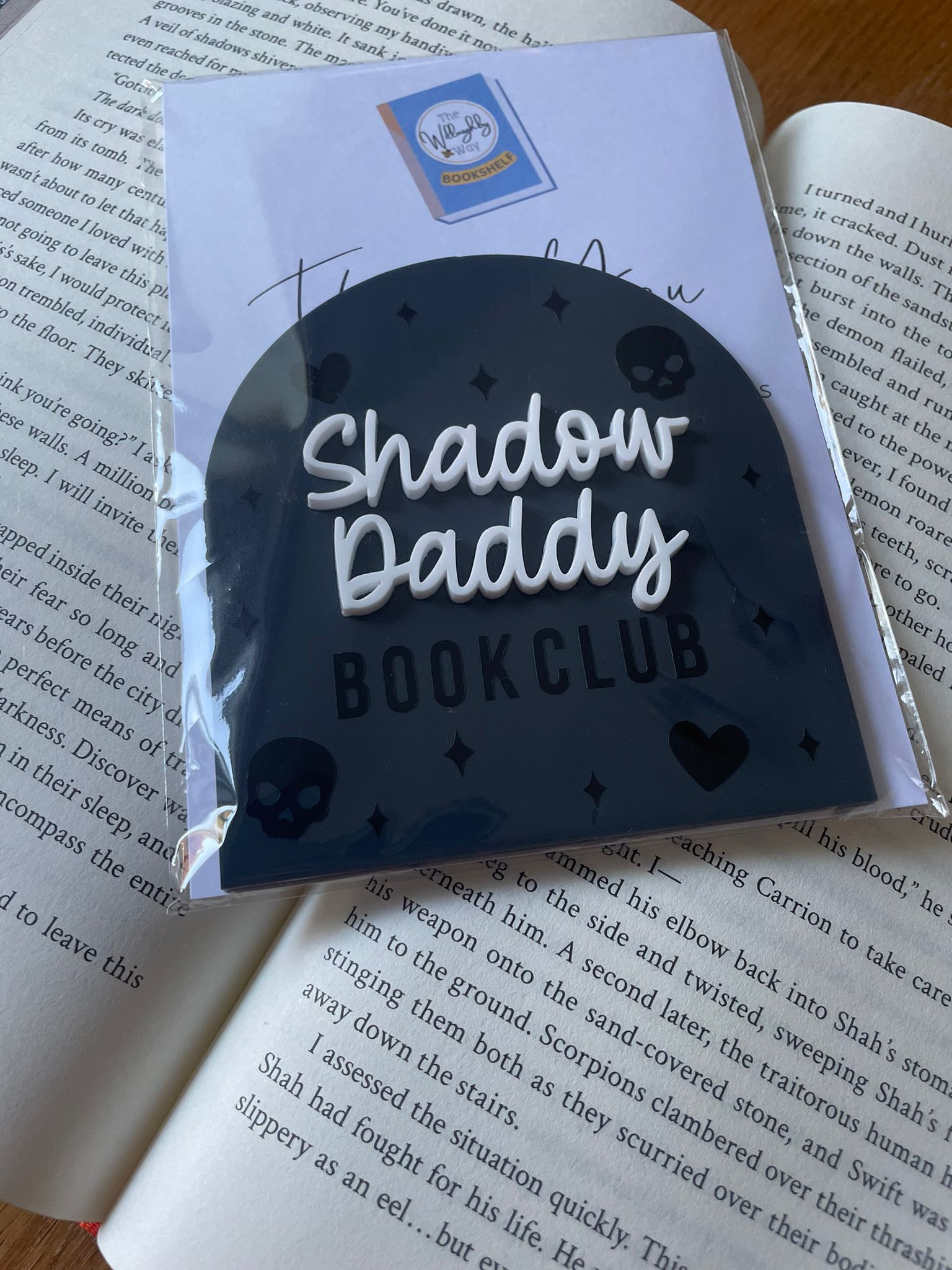 Shadow Daddy Book Club Arch