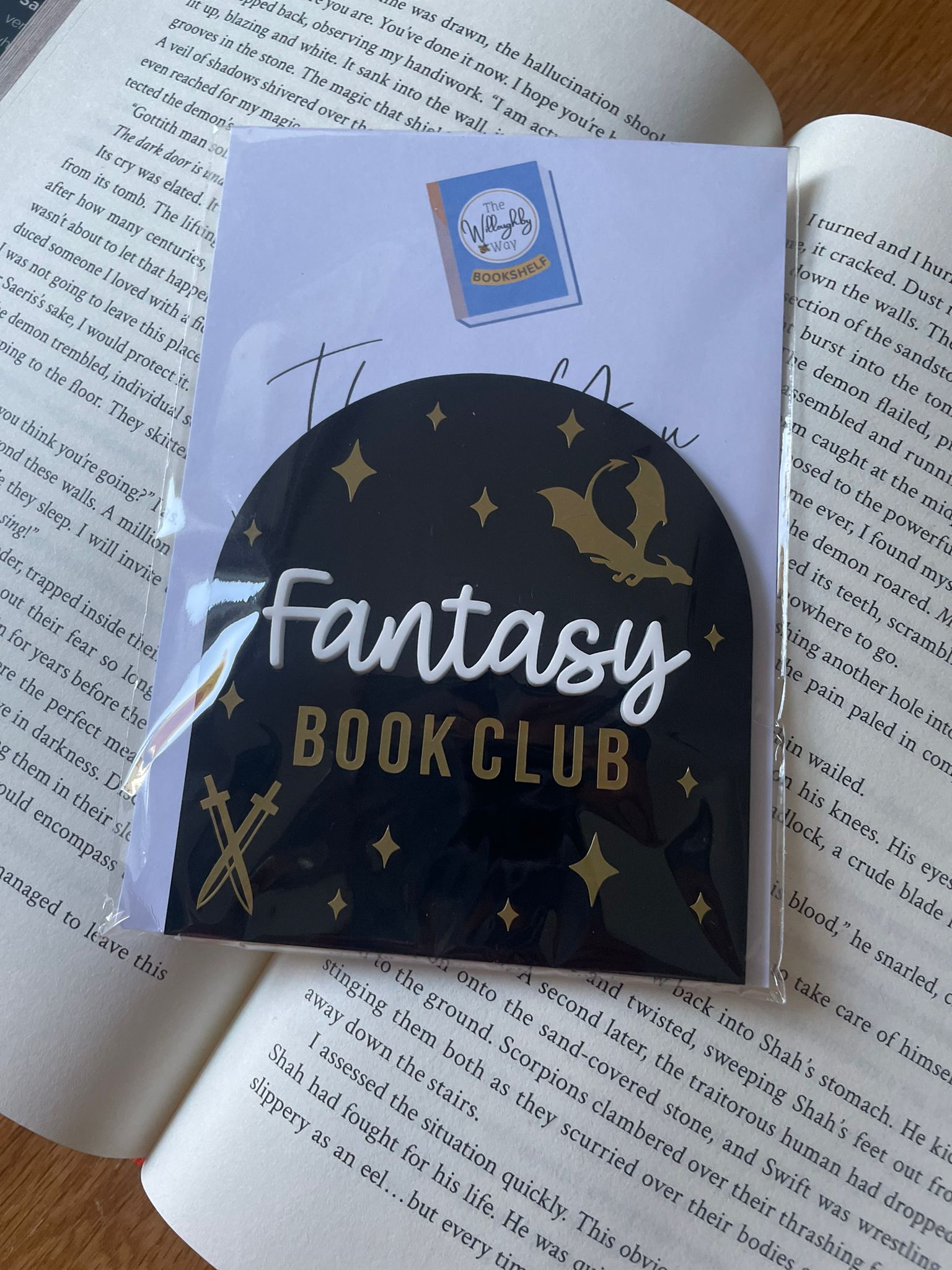 Fantasy Book Club Arch