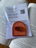 Orange Sleepy Cat Mini Arch